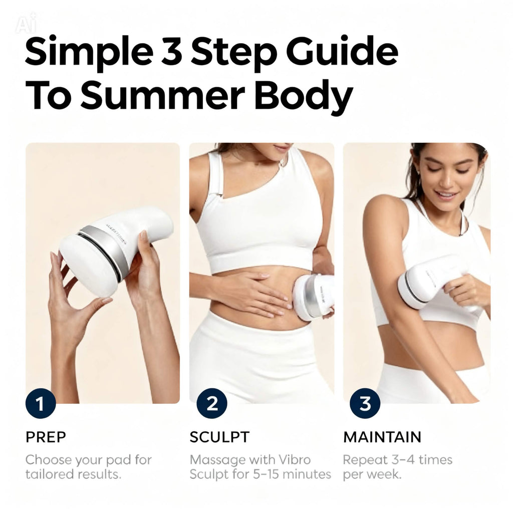 VibraSculpt - Body Sculpt Massager & Lymphatic Drainage Tool