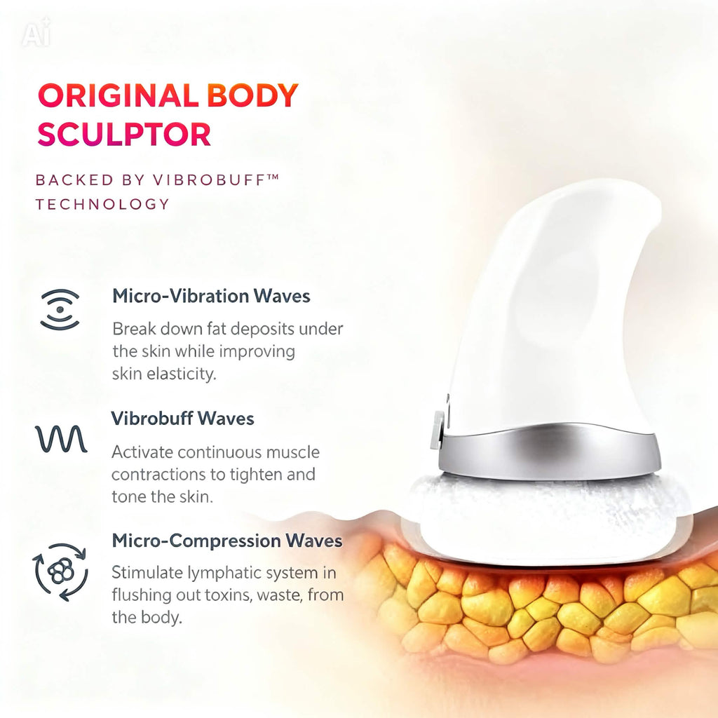 VibraSculpt - Body Sculpt Massager & Lymphatic Drainage Tool